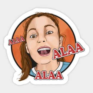 alaa girl Sticker